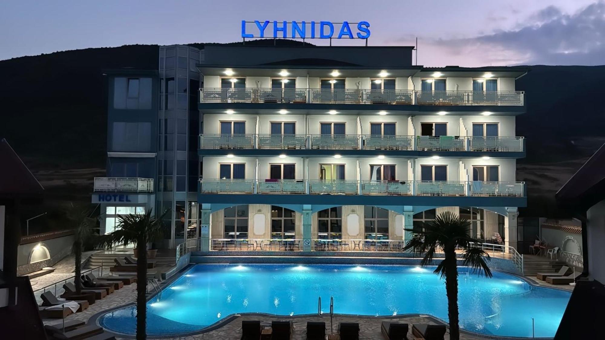 Udenisht Hotel Lyhnidas מראה חיצוני תמונה